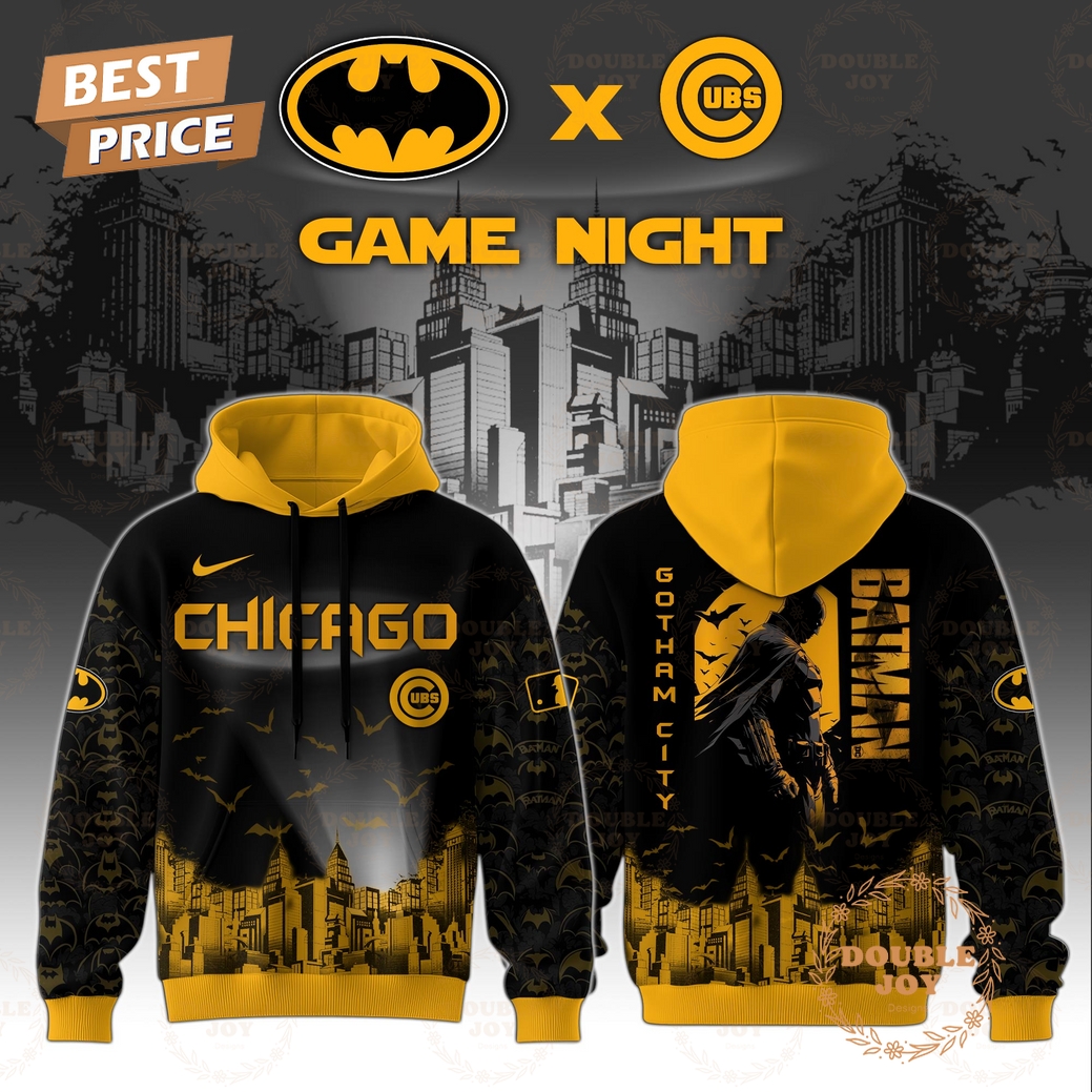 Chicago Cubs Batman Game Night 2025 Limited Edition Hoodie Chicago Cubs Batman Game Night 2025 Limited Edition Hoodie