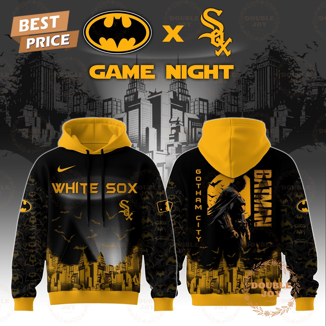 Chicago White Sox Batman Game Night 2025 Limited Edition Hoodie Chicago White Sox Batman Game Night 2025 Limited Edition Hoodie