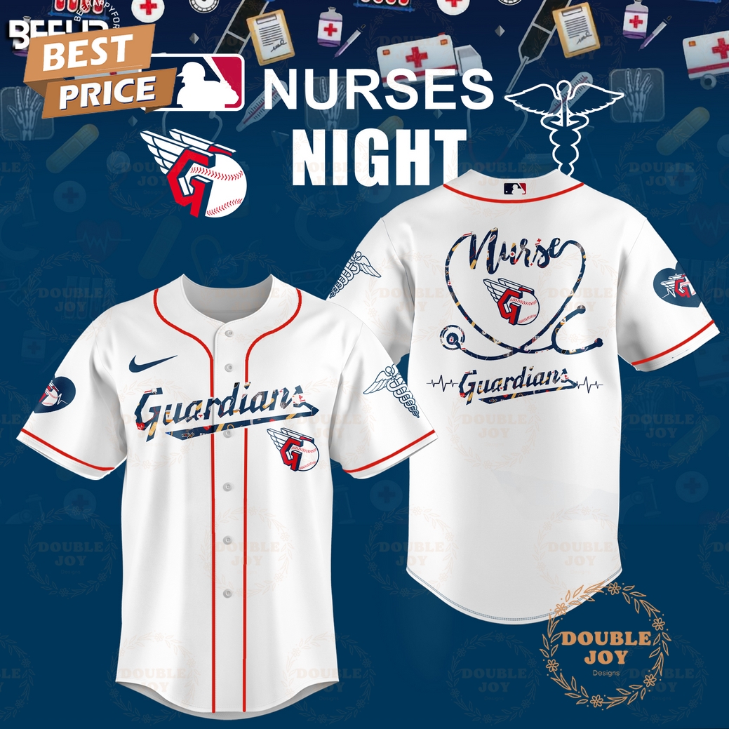 Cleveland Guardians 2025 Nurses Night Special Edition Baseball Jersey Cleveland Guardians 2025 Nurses Night Special Edition Baseball Jersey