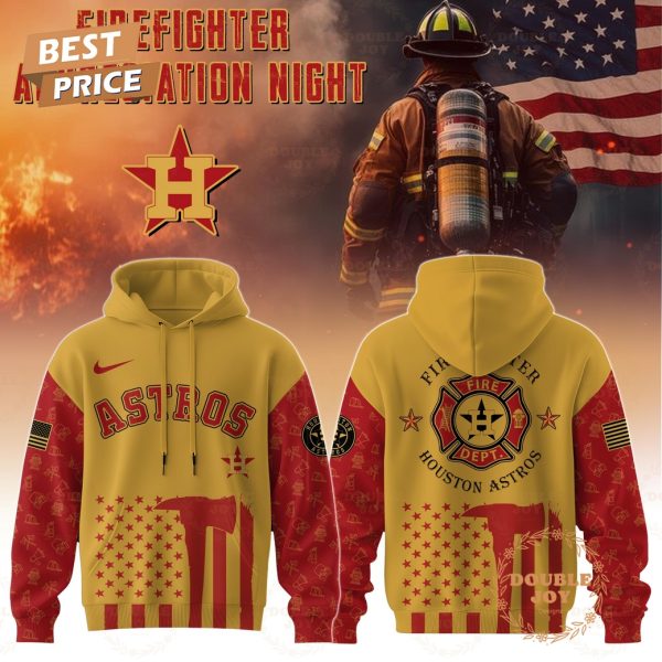 Houston Astros Firefighter Appreciation Night 2025 Limited Edition Hoodie