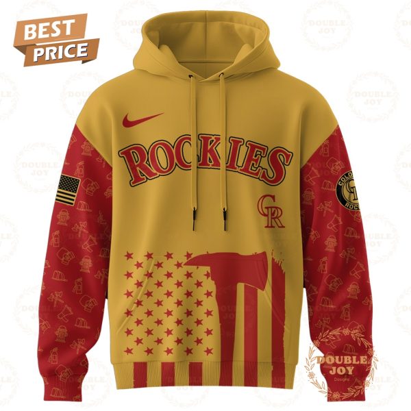 Colorado Rockies Firefighter Appreciation Night 2025 Limited Edition Hoodie