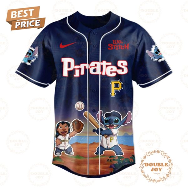 Pittsburgh Pirates 2025 Lilo And Stitch 626 Special Edition Baseball Jersey