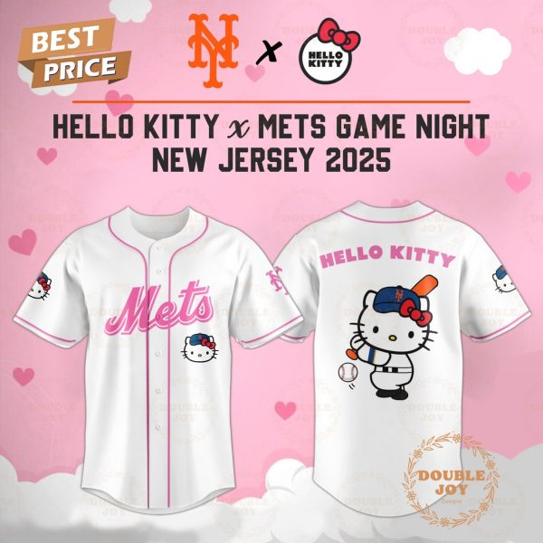 New York Mets Hello Kitty X Cubs Game Night 2025 New Limited Edition Baseball Jersey