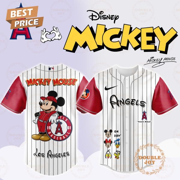 Los Angeles Angels Disney Mickey Mouse 2025 Limited Edition Baseball Jersey