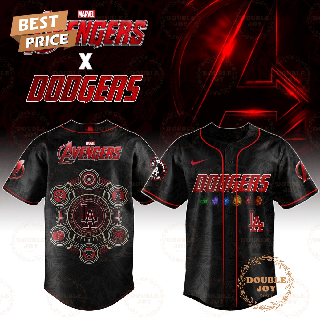 Los Angeles Dodgers 2025 Marvel Avengers Night Limited Edition Baseball Jersey Los Angeles Dodgers 2025 Marvel Avengers Night Limited Edition Baseball Jersey