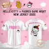 Pittsburgh Pirates Hello Kitty X Cubs Game Night 2025 New Limited Edition Baseball Jersey