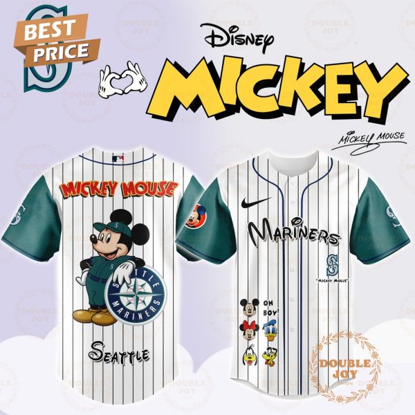 Seattle Mariners Disney Mickey Mouse 2025 Limited Edition Baseball Jersey