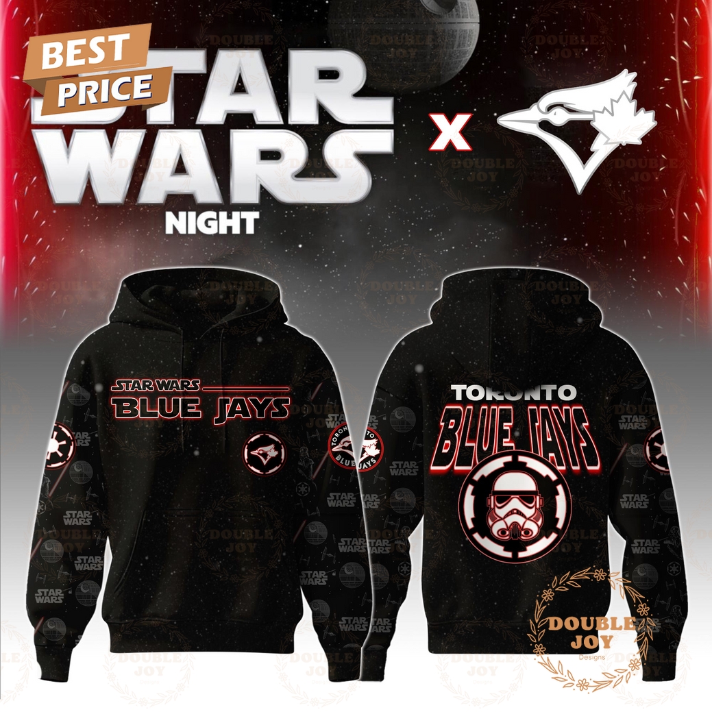 Toronto Blue Jays Star Wars 2025 Custom Name Limited Edition Hoodie Toronto Blue Jays Star Wars 2025 Custom Name Limited Edition Hoodie