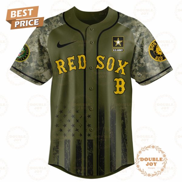 Boston Red Sox U.S. Army’s 250th Limited Edition Baseball Jersey
