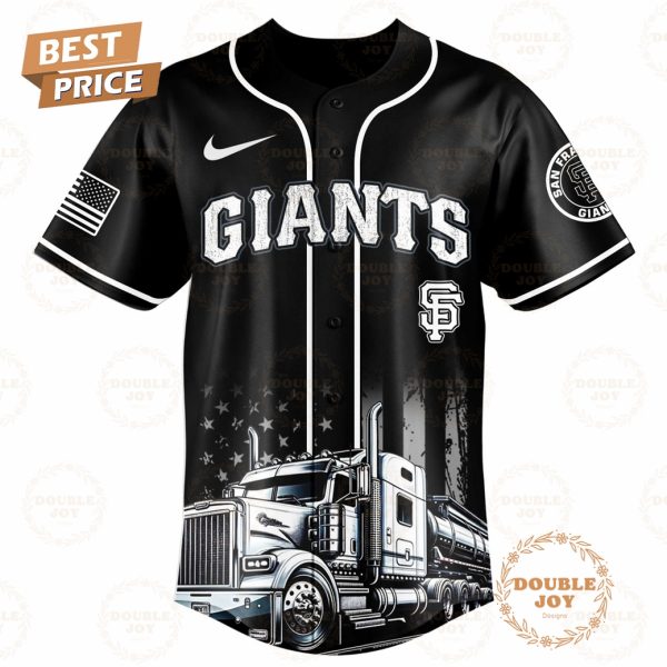 San Francisco Giants Truck Driver Appreciation Week 2025 Limited Edition Baseball Jersey