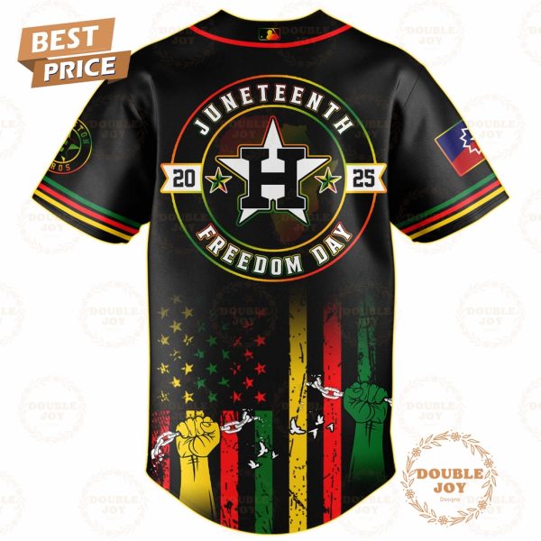 Houston Astros Juneteenth Freedom Day 2025 Special Edition Baseball Jersey