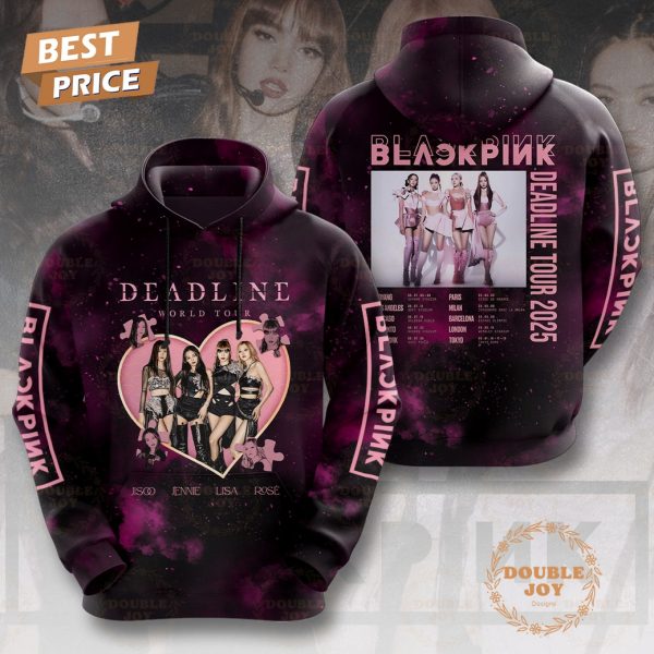 Blackpink Deadline World Tour 2025 Limited Edition T-Shirt, Hoodie