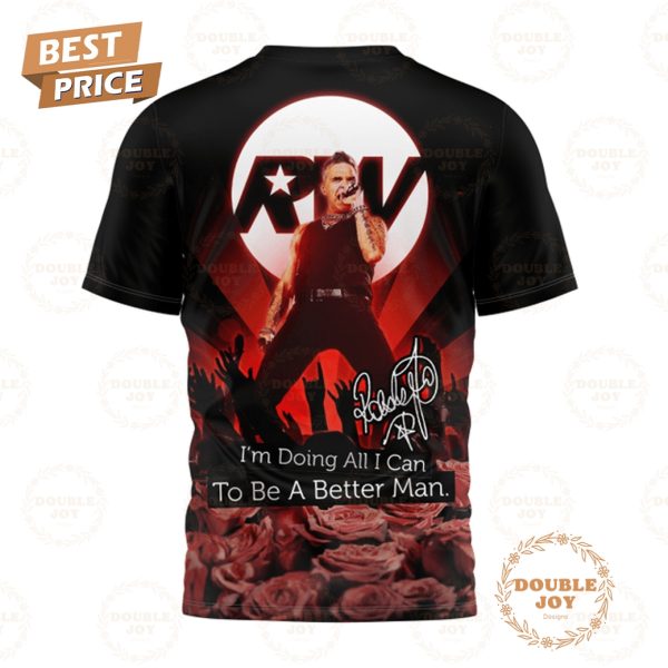 Robbie Williams Live 2025 Limited Edition T-Shirt, Hoodie