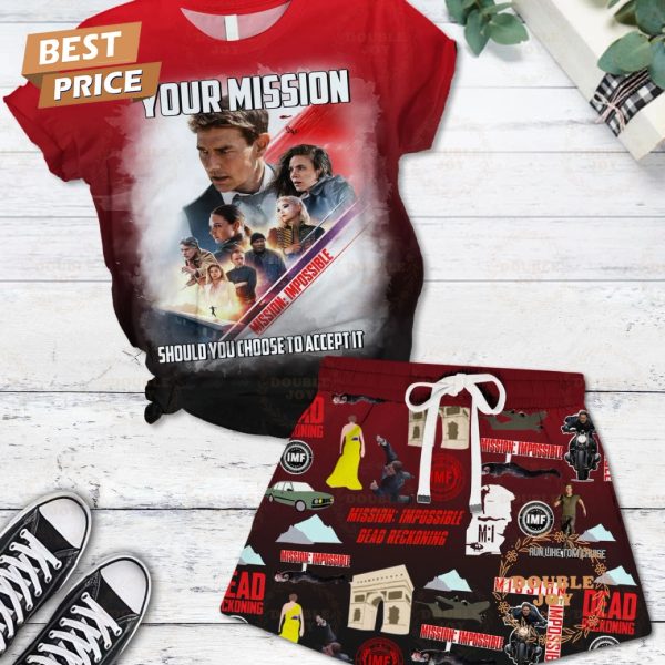 Mission: Impossible Your Mission Should You Choose To Accept It Fleece Pajamas Set