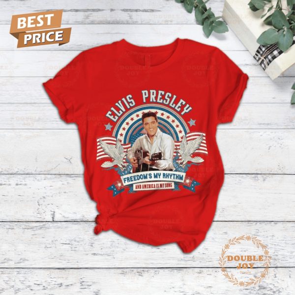Elvis Presley Freedom’s My Rhythm And America Is My Song Limited Edition Fleece Pajamas Set