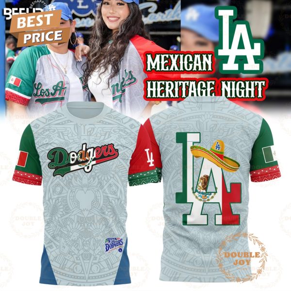 2025 Los Angeles Dodgers Mexican Heritage Night Special Edition Hoodie