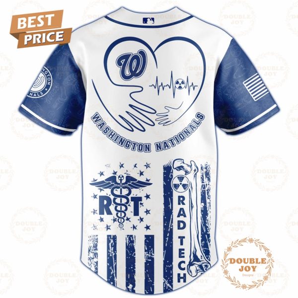 Washington Nationals Radiology Tech Night 2025 Limited Edition Baseball Jersey