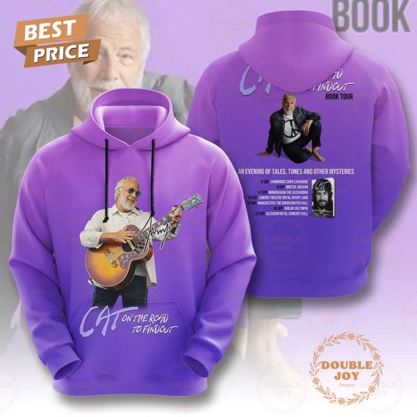 Cat Stevens On The Road To Findout Book Tour Limited Edition T-Shirt, Hoodie