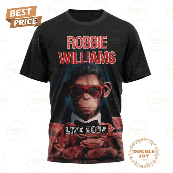 Robbie Williams Live 2025 Limited Edition T-Shirt, Hoodie