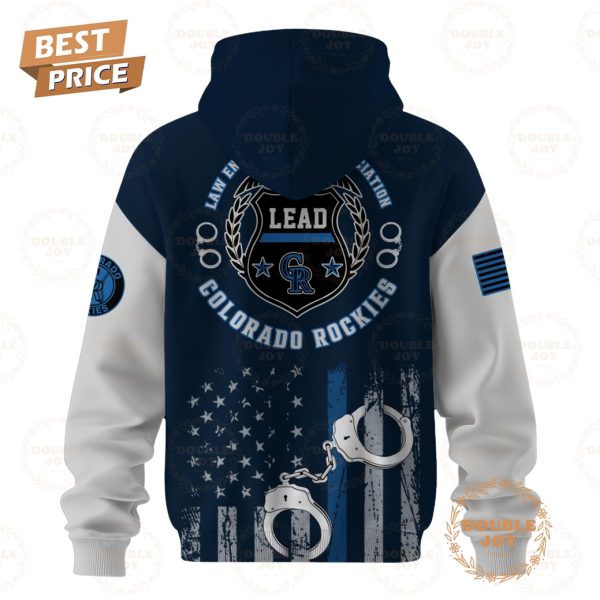 Colorado Rockies Law Enforcement Appreciation Day 2025 Special Edition Hoodie