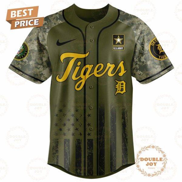 Detroit Tigers U.S. Army’s 250th Limited Edition Baseball Jersey