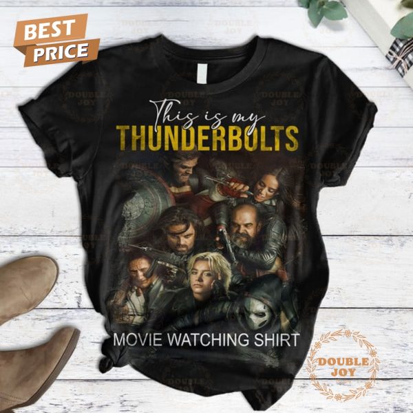This Is My Thunderbolts Movie Watching Shirt Fleece Pajamas Set