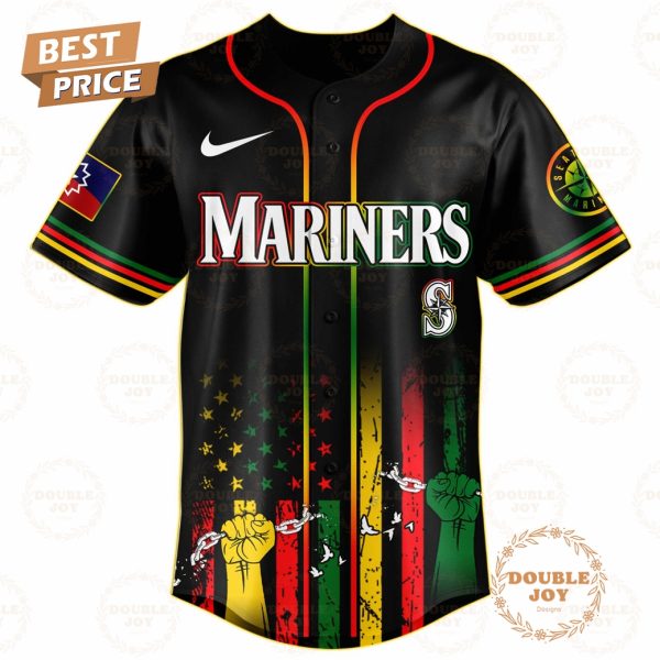 Seattle Mariners Juneteenth Freedom Day 2025 Special Edition Baseball Jersey