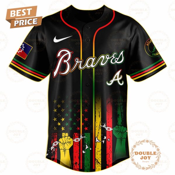 Atlanta Braves Juneteenth Freedom Day 2025 Special Edition Baseball Jersey