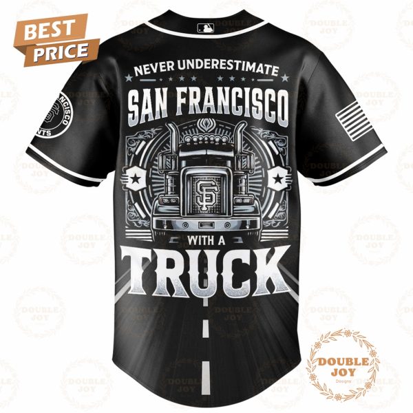 San Francisco Giants Truck Driver Appreciation Week 2025 Limited Edition Baseball Jersey