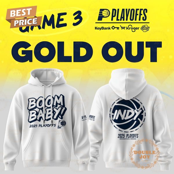 Indiana Pacers 2025 Playoffs Boom Baby T-Shirt, Hoodie