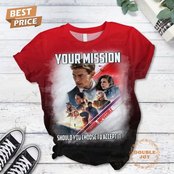 Mission: Impossible Your Mission Should You Choose To Accept It Fleece Pajamas Set