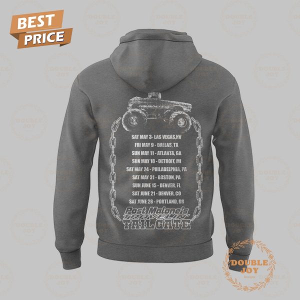Post Malone Merch Tour 2025 Limited Edition Hoodie