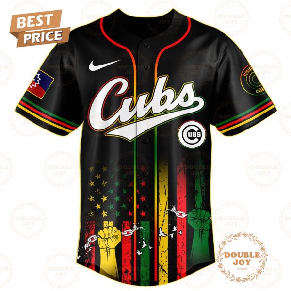 Chicago Cubs Juneteenth Freedom Day 2025 Special Edition Baseball Jersey