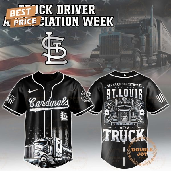 St.Louis Cardinals Truck Driver Appreciation Week 2025 Limited Edition Baseball Jersey