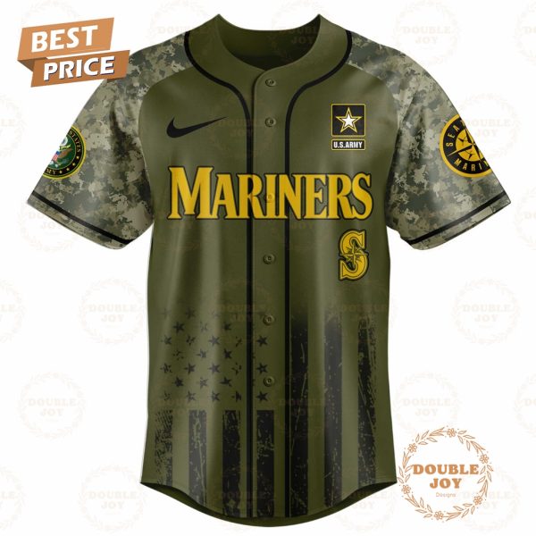 Seattle Mariners U.S. Army’s 250th Limited Edition Baseball Jersey