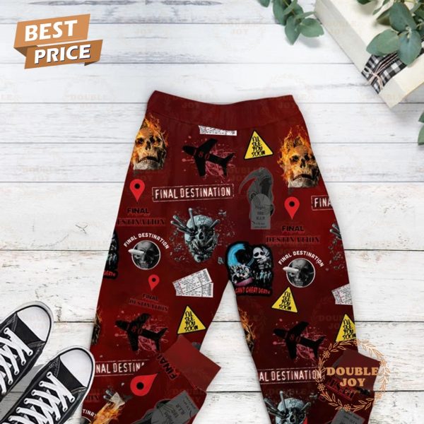 Final Destination Years Of Death Limited Edition Fleece Pajamas Set