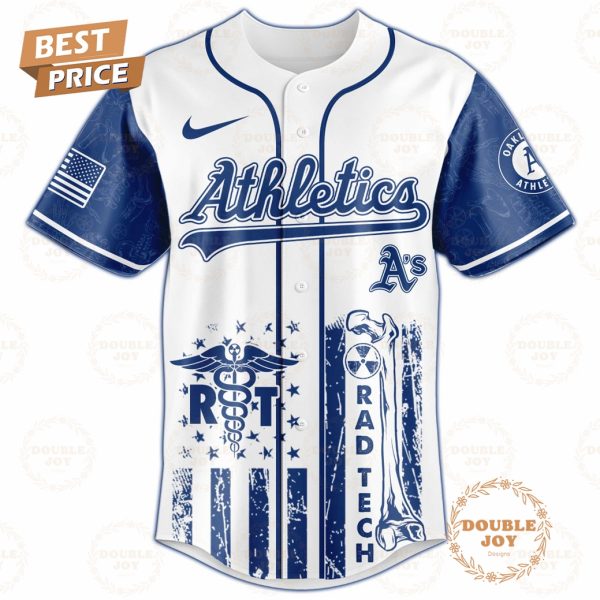 Athletics Radiology Tech Night 2025 Limited Edition Baseball Jersey