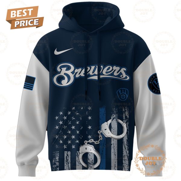 Milwaukee Brewers Law Enforcement Appreciation Day 2025 Special Edition Hoodie