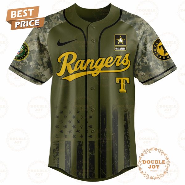 Texas Rangers U.S. Army’s 250th Limited Edition Baseball Jersey