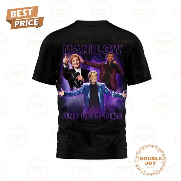 Manilow One Last Time 2025 Limited Edition T-Shirt, Hoodie
