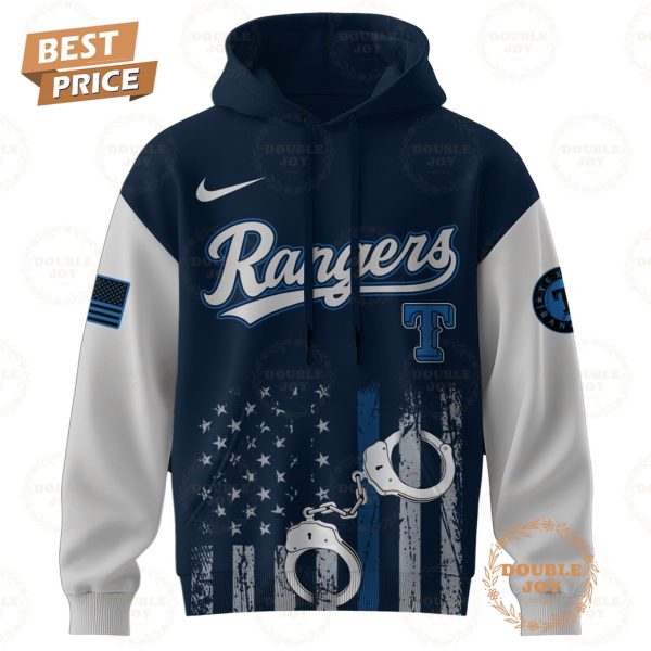 Texas Rangers Law Enforcement Appreciation Day 2025 Special Edition Hoodie