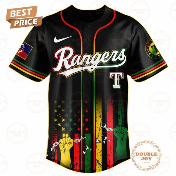 Texas Rangers Juneteenth Freedom Day 2025 Special Edition Baseball Jersey