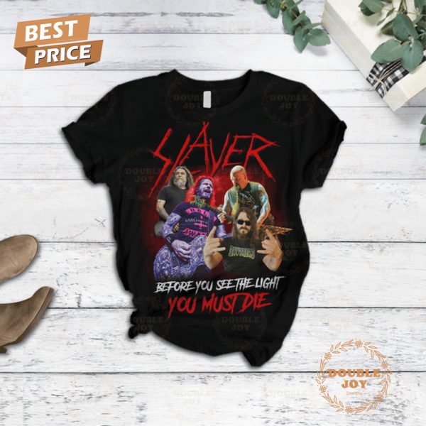 Slayer Before You See The Light You Must Die Limited Edition Fleece Pajamas Set