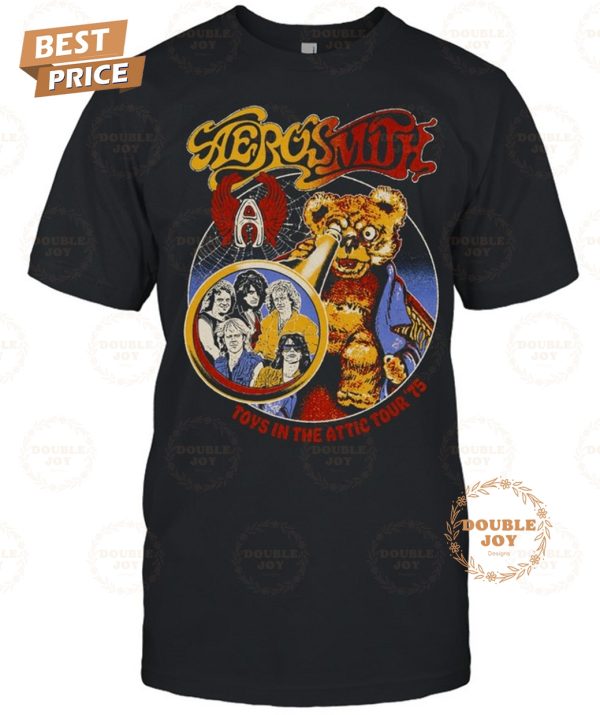 Aerosmith Toys In The Attic Tour 75 Limited Edition T-Shirt