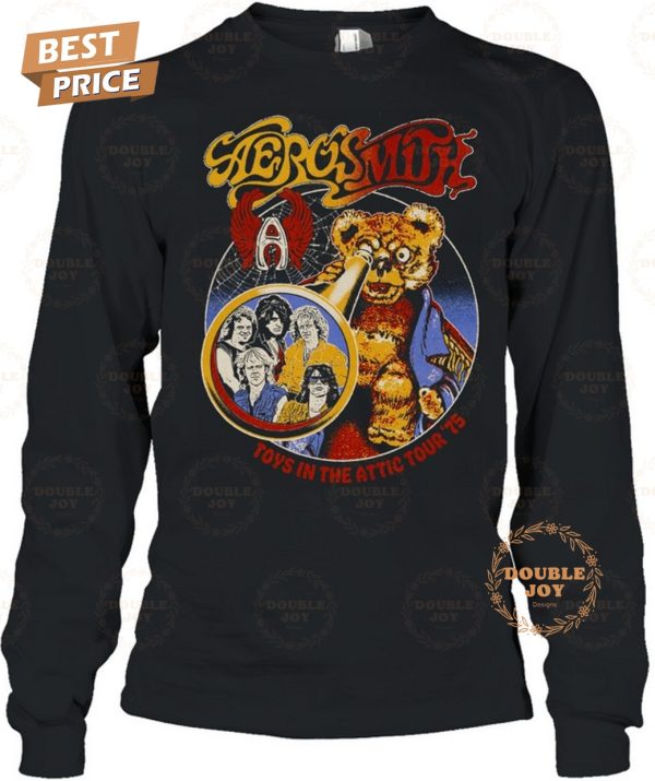 Aerosmith Toys In The Attic Tour 75 Limited Edition T-Shirt