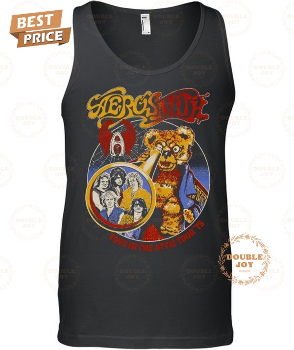 Aerosmith Toys In The Attic Tour 75 Limited Edition T-Shirt