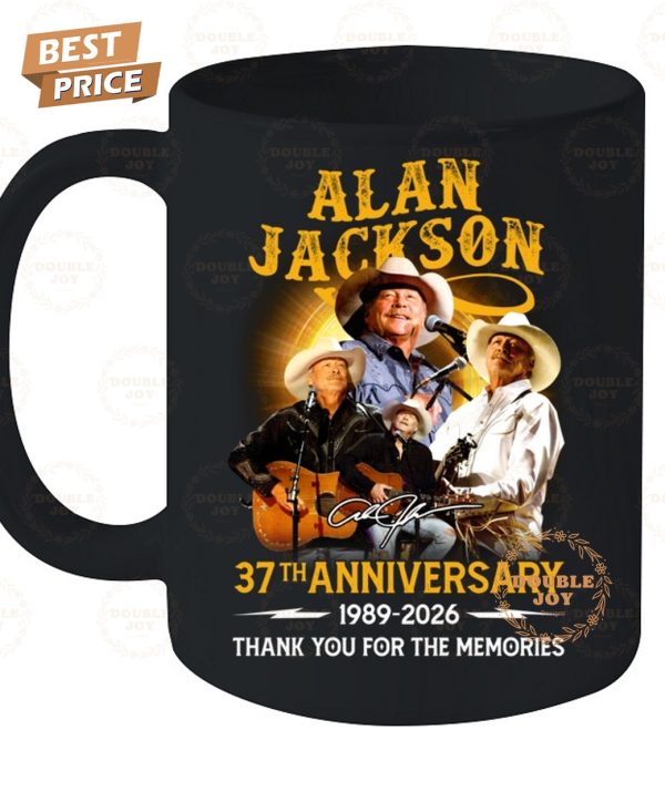 Alan Jackson 37th Anniversary 1989-2026 Thank You For The Memories T-Shirt