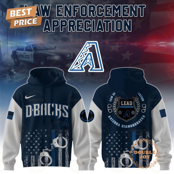 Arizona Diamondbacks Law Enforcement Appreciation Day 2025 Special Edition Hoodie
