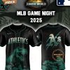 Atlanta Braves Jurassic World Rebirth Game Night 2025 Special Edition Baseball Jersey