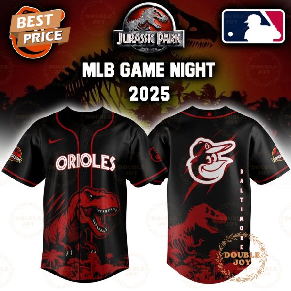 Baltimore Orioles Jurassic Park Game Night 2025 Limited Edition Baseball Jersey